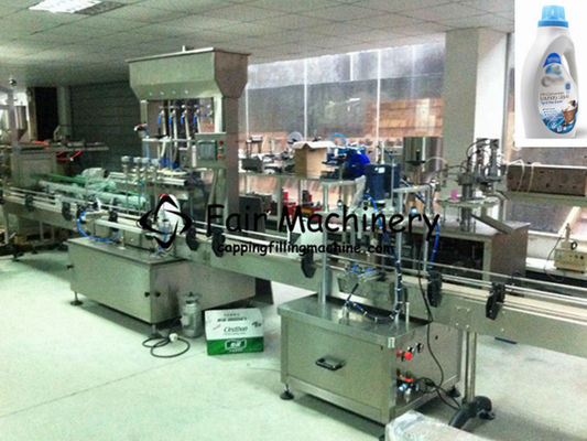 50ml 0.6mpaの液体洗剤のためのおおう充填機PLC